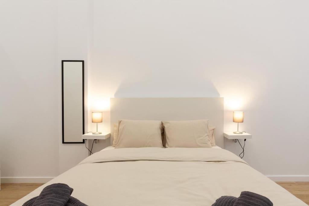 Nuevo Loft En Playa Y Cerca Del Centro, Ac Y Wifi Valência Exterior foto